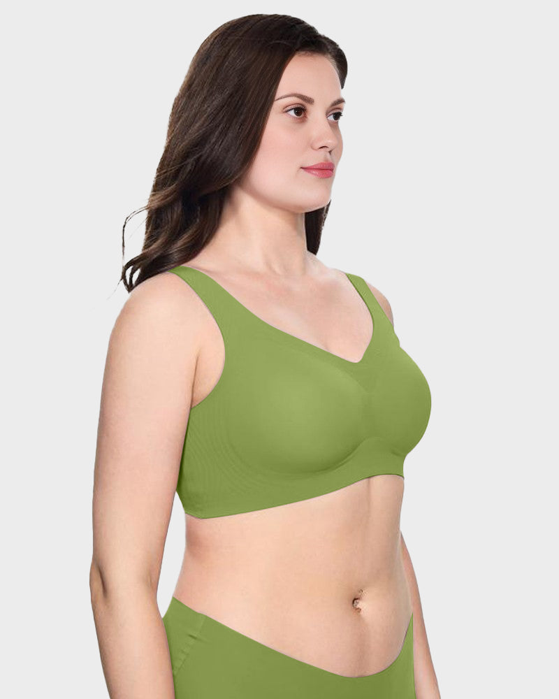 Lifting Wire-Free Antibacterial Jelly Bra