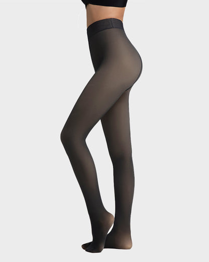 Translucent Fleece Lined Tights